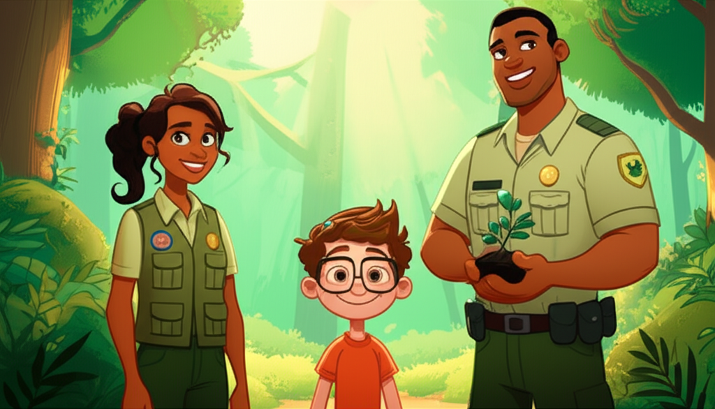¡La Aventura Increíble de Lucas y los Guardabosques Supergeniales!
