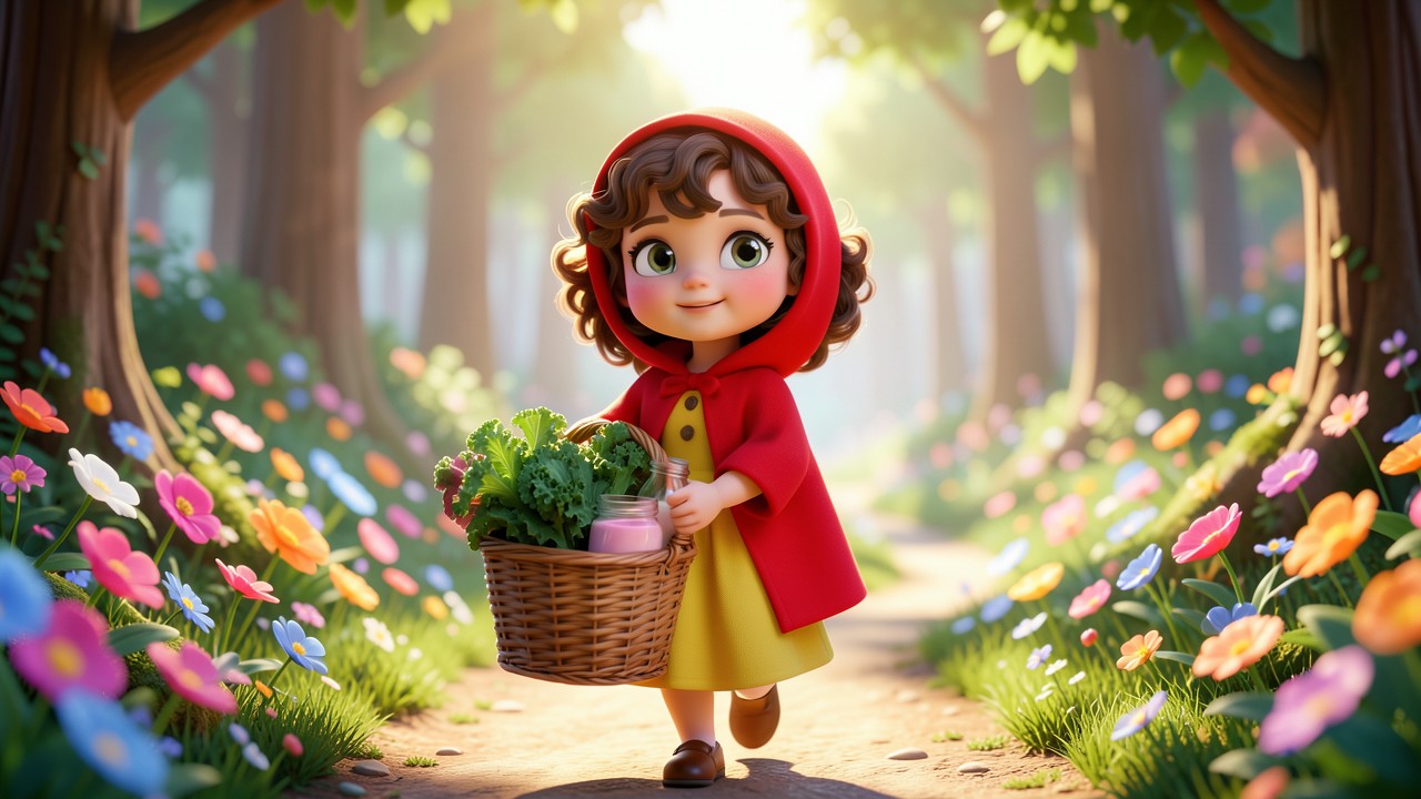 Caperucita Roja y el Gran Festín del Bosque Verde