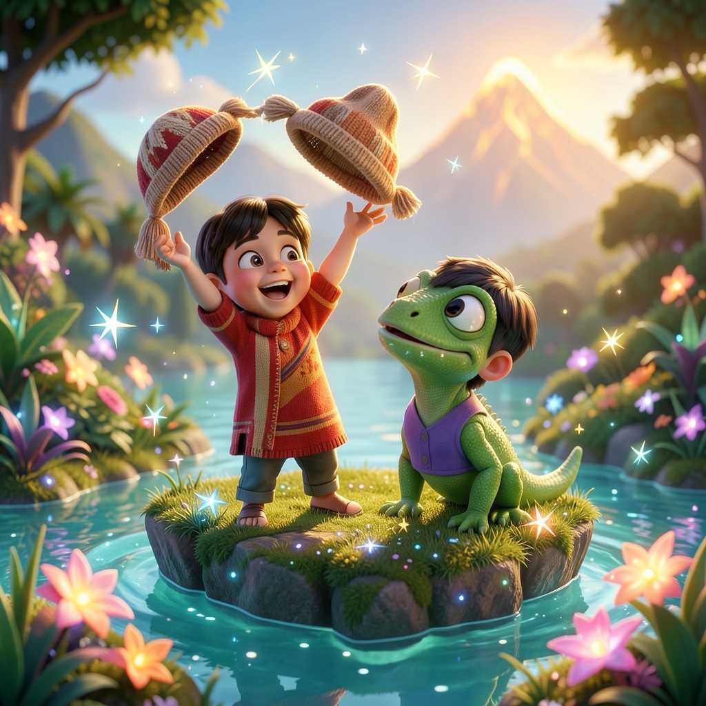 La Gran Aventura de la I, el Indiecito y la Iguana - ilustración 2