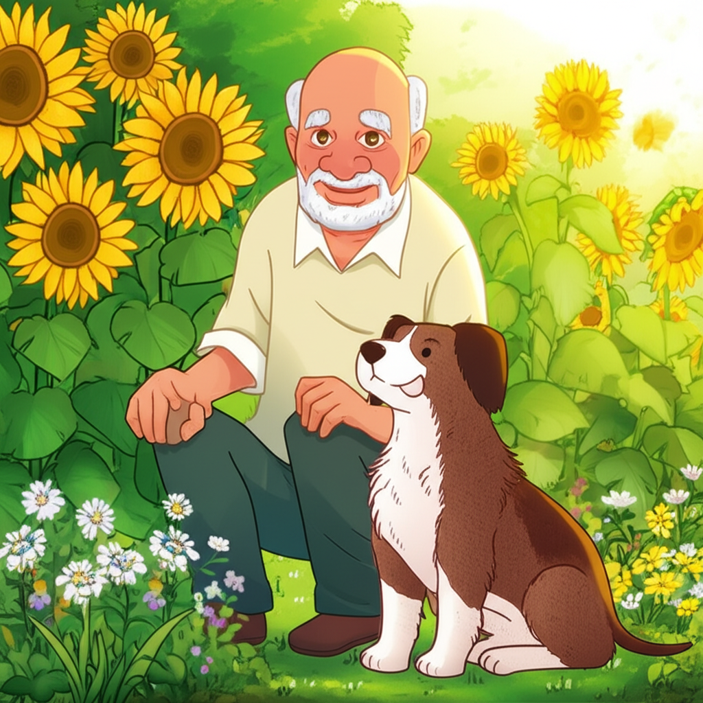 El Jardín Secreto de Don Anselmo y su Valiente Amigo