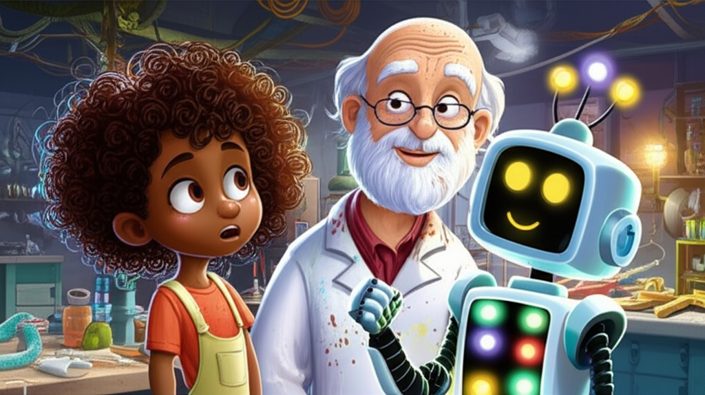 ¡La Aventura Neuronal de Anita y el Robot Sabiondo!