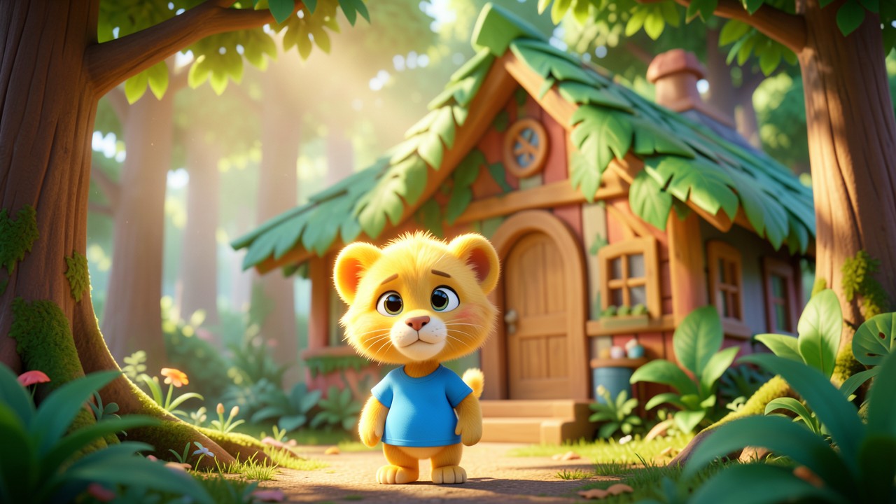 Un nuevo amigo en el bosque