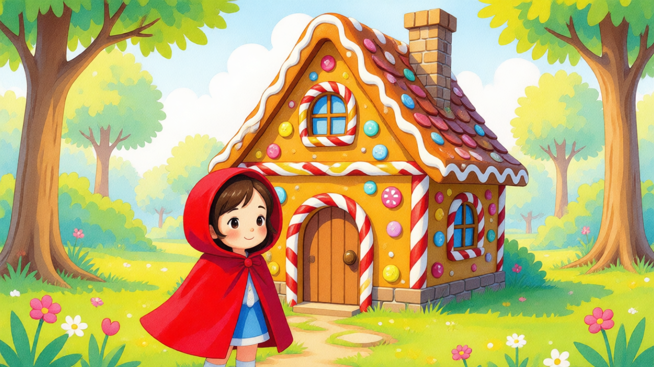 Caperucita y el Misterio de la Casita de Caramelo