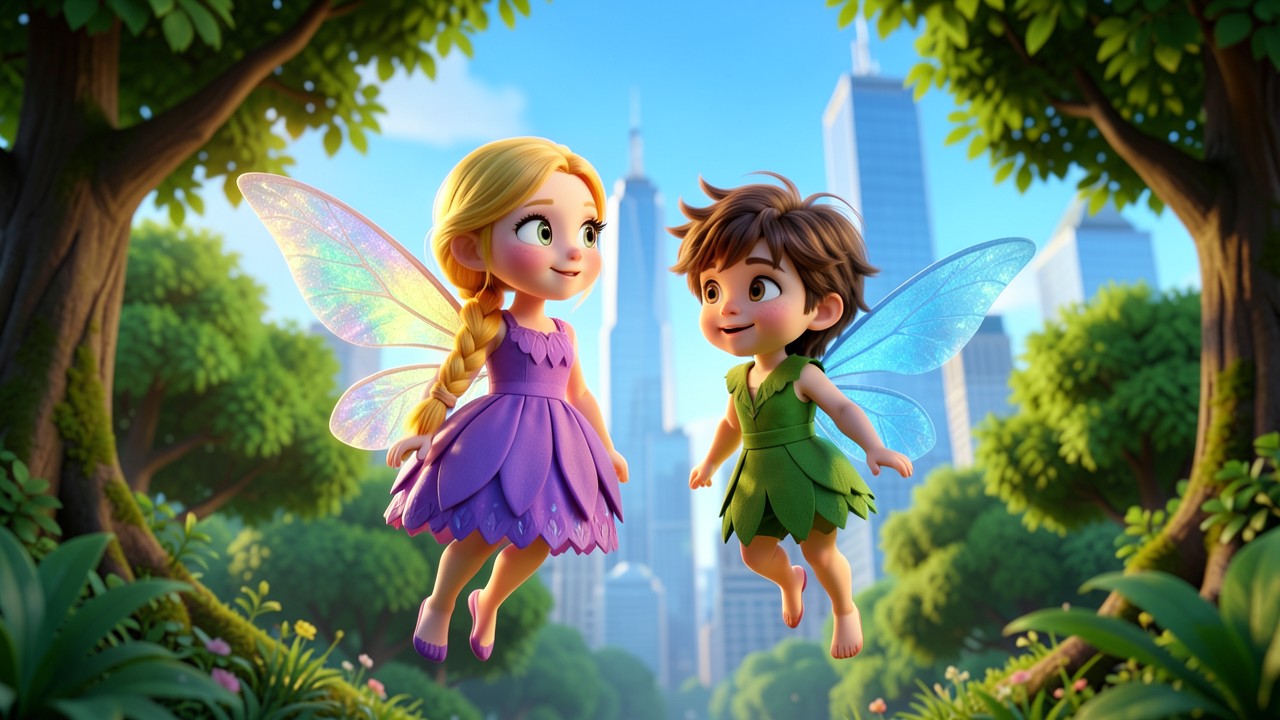 Lila y Pip: El Gran Vuelo sobre la Selva de Cristal