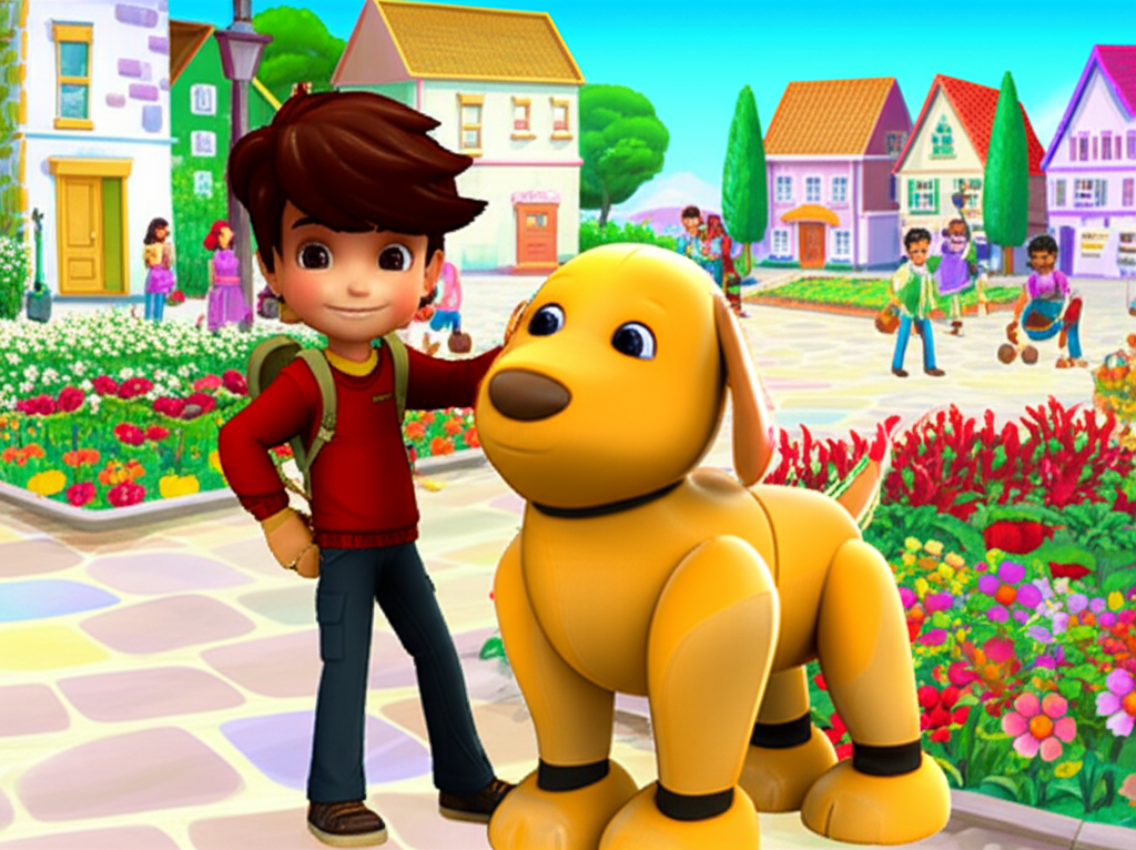 Robi y el Misterio del Jardín Desaparecido