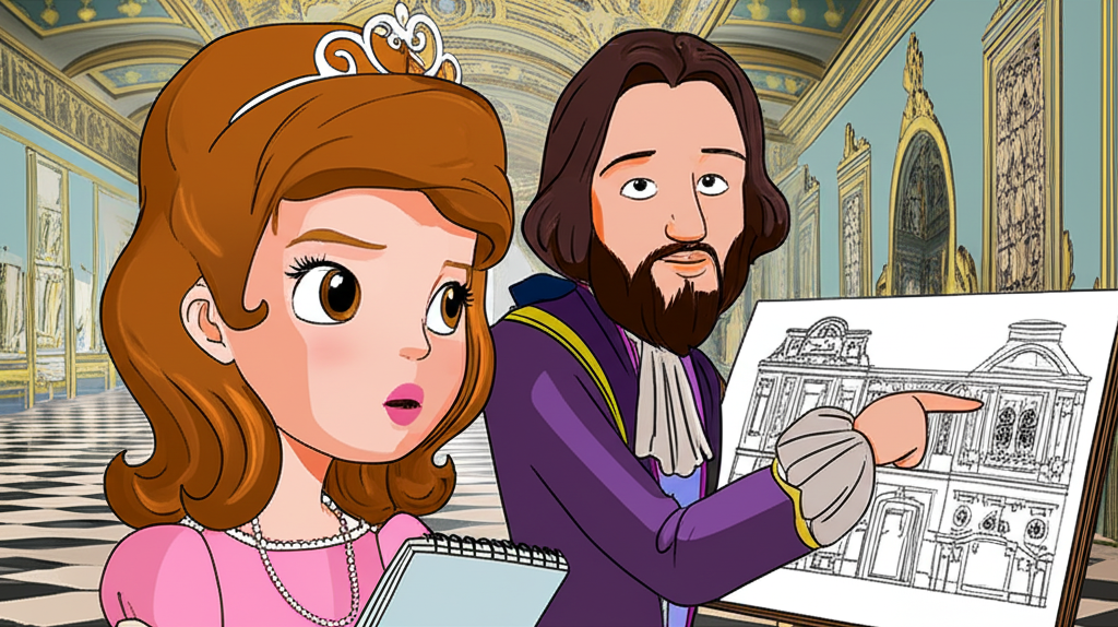 ¡Sofía, la Princesa Arquitecta y el Secreto del Nuevo Mundo!