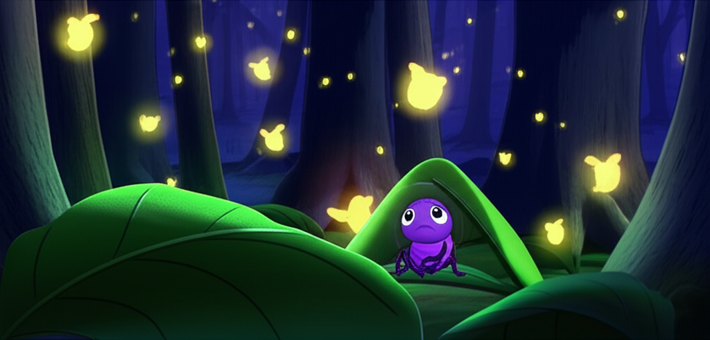 ¡El Secreto Brillante de la Luciérnaga Lila!