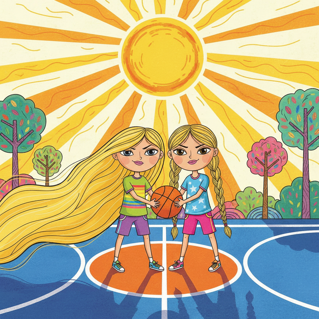 Duelo de Canasta: El Desafío de las Trenzas y el Sol
