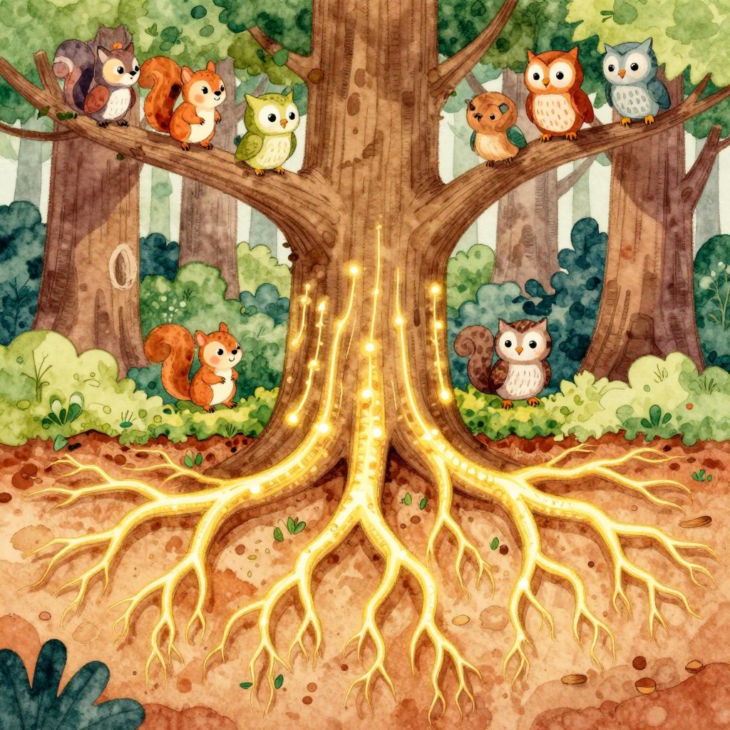 The Girl Who Talked to Trees - illustration 2