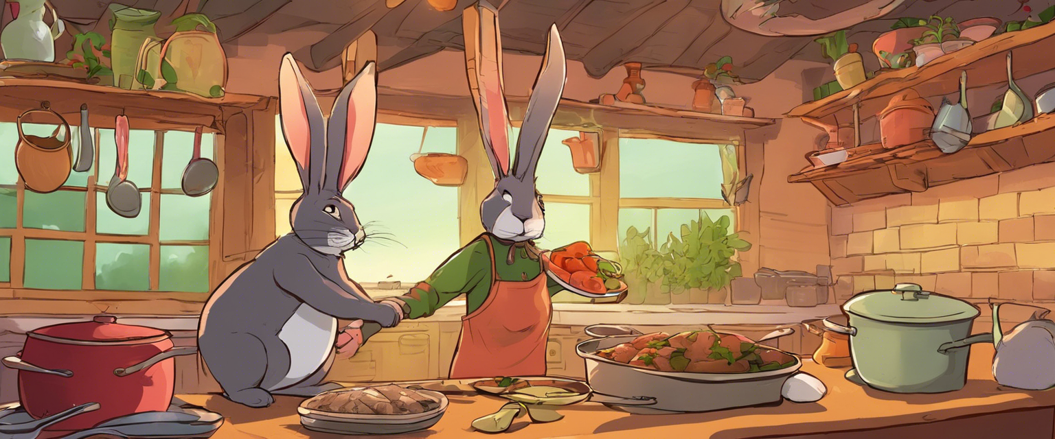 La gran aventura culinaria del conejo cocinero