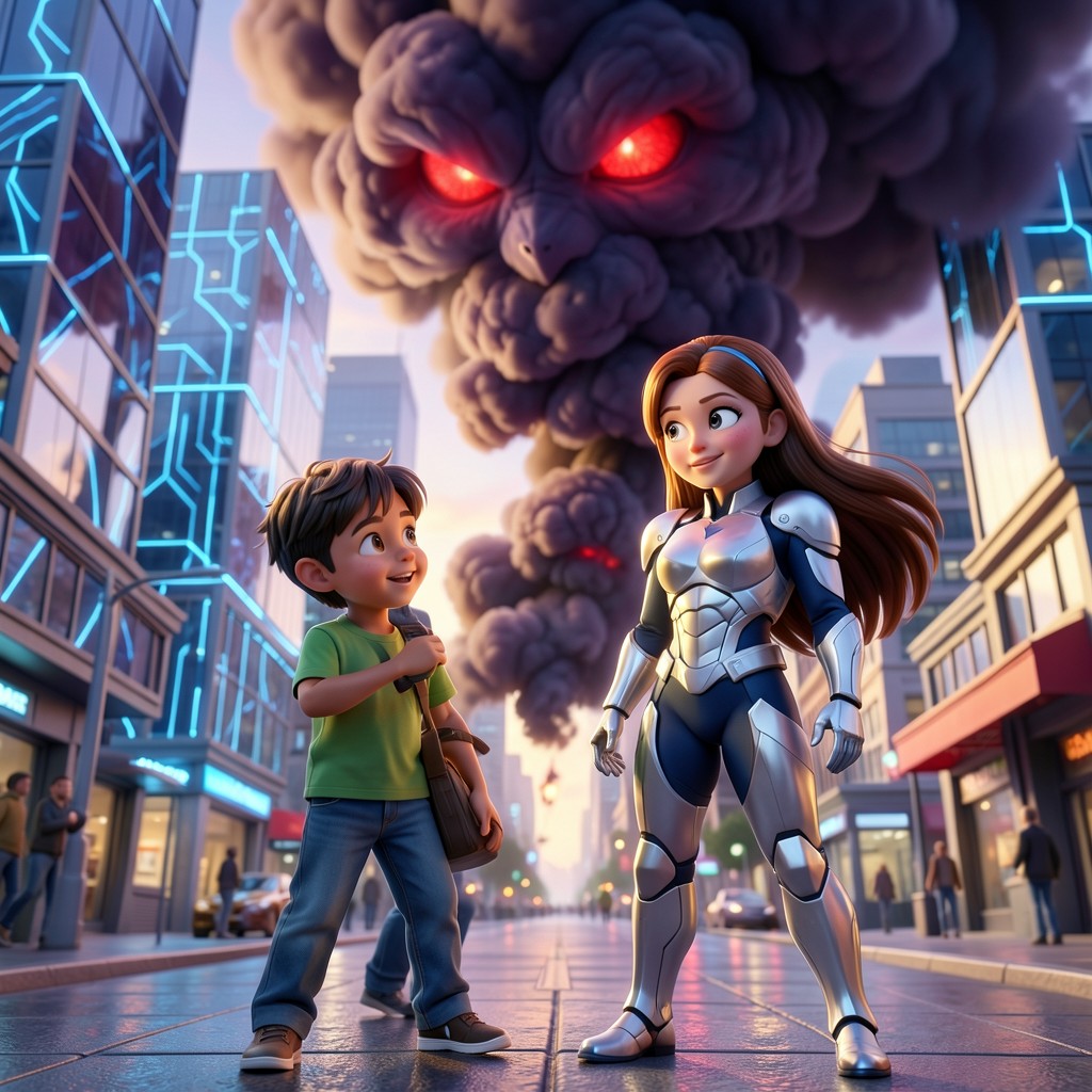 Mateo y el Despertar de los Titanes de Vitalia - ilustración 1