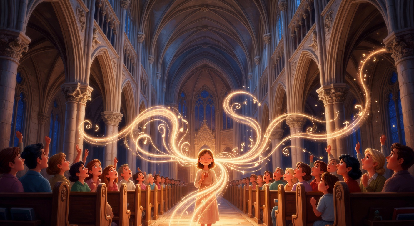 Lucia och ljusets magi - illustration 2