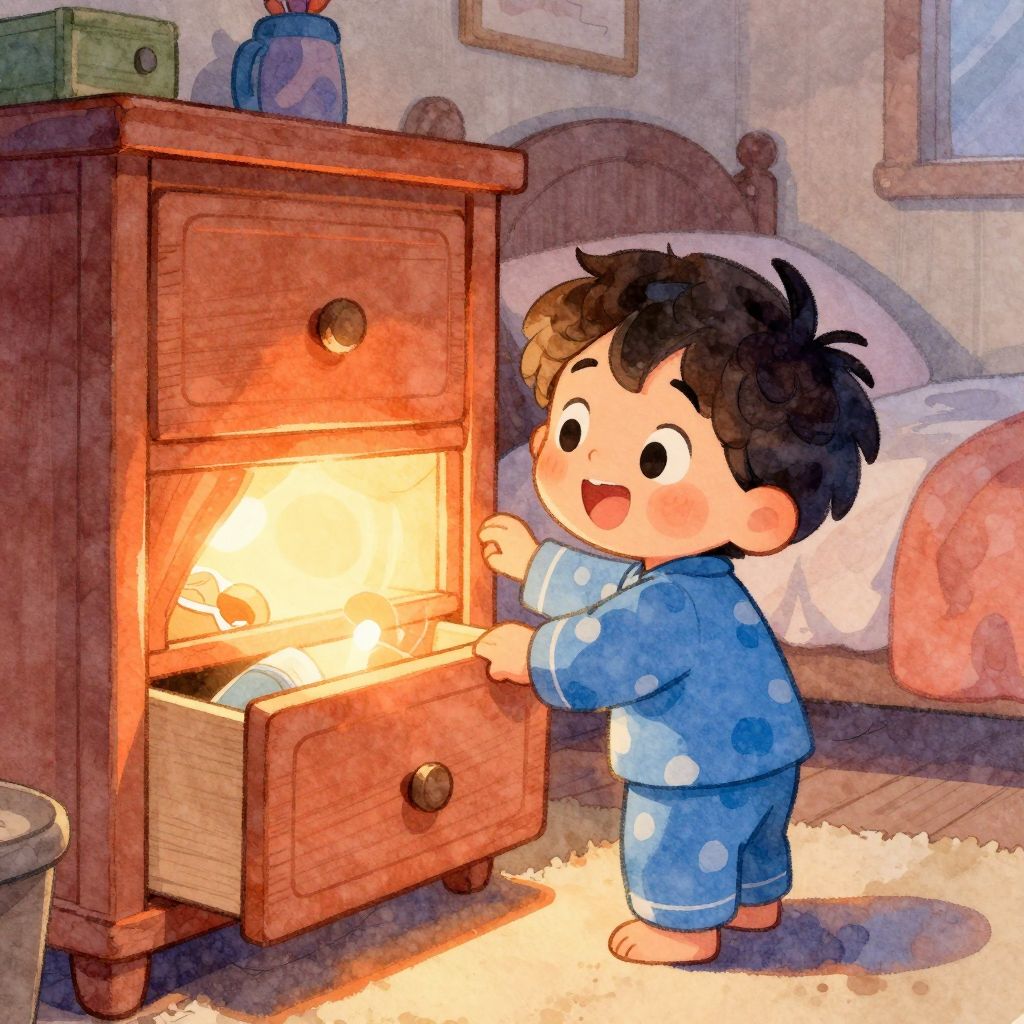 The Tiny Dragon's Bedtime - illustration 1