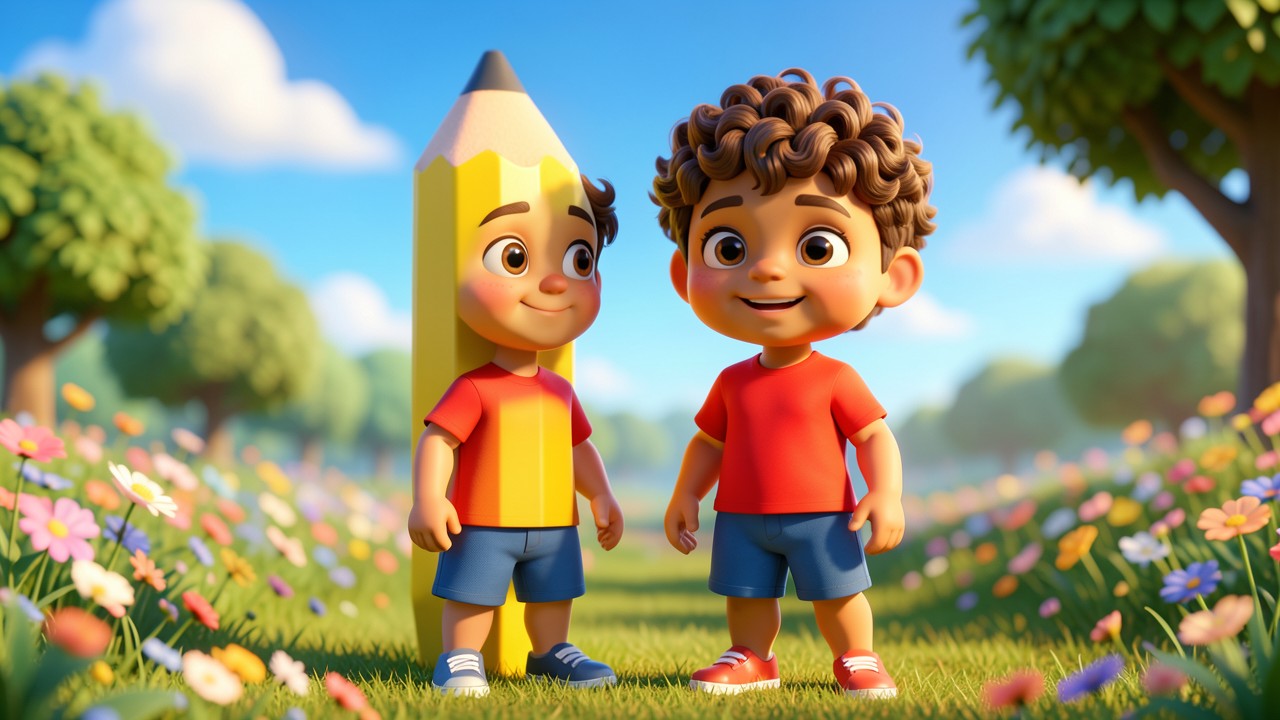 Lucas y los Números Mágicos para Compartir