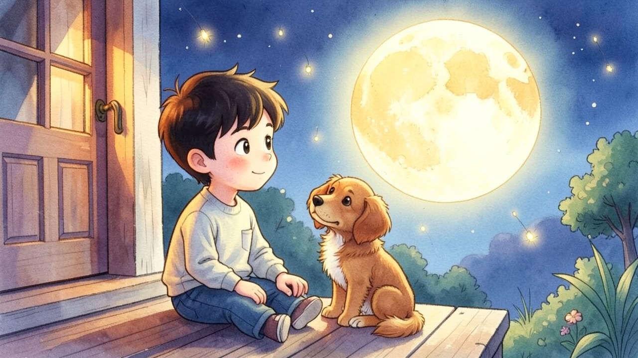El Niño, El Perro y La Luna de Queso