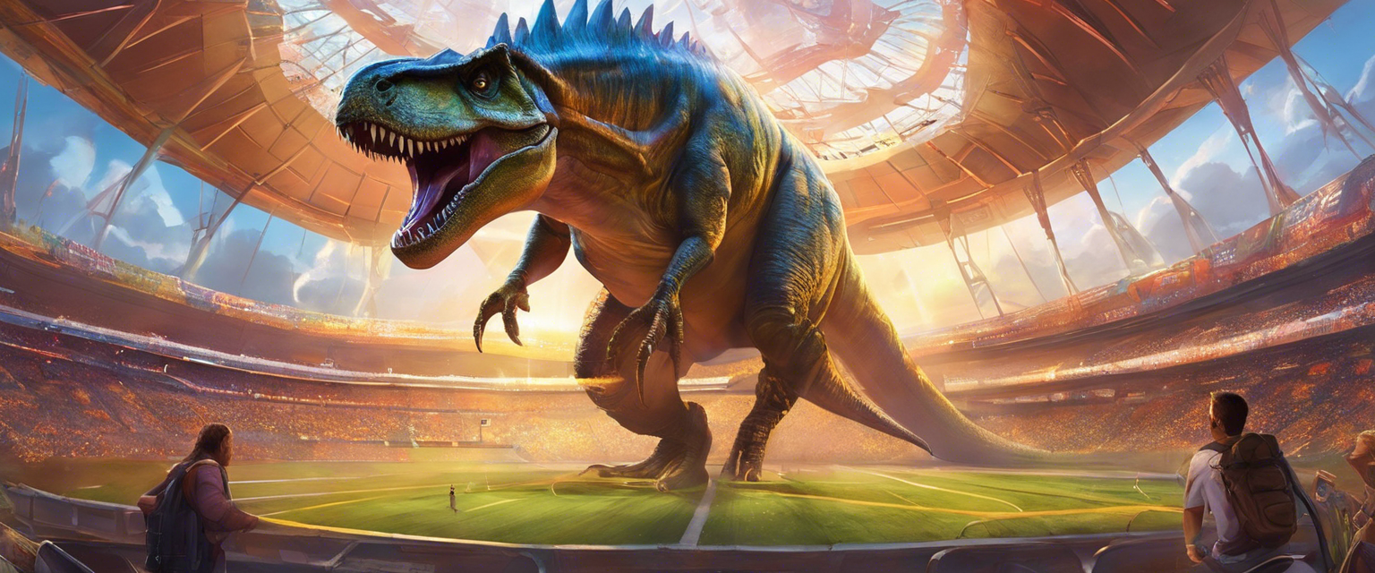 El Gran Torneo de Dinosaurios y Automóviles