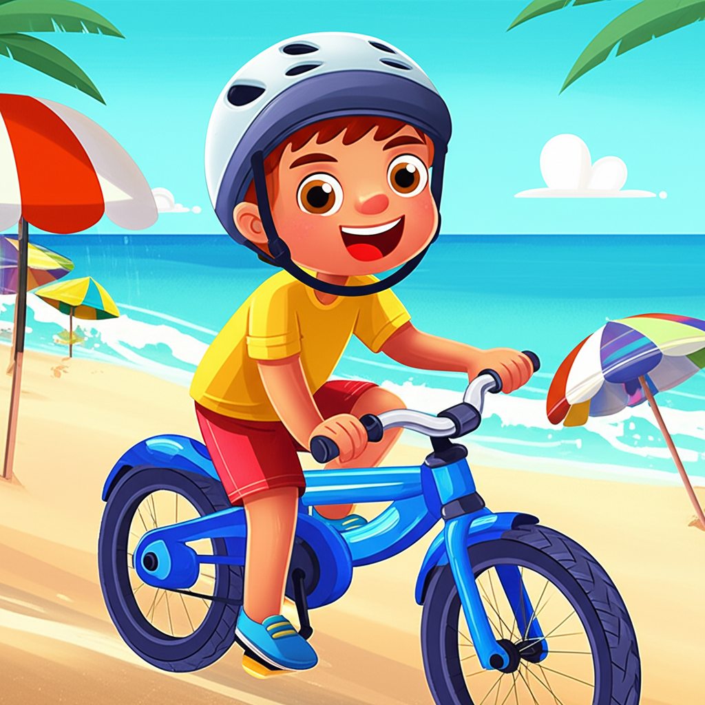 Thiago y la Aventura en Bicicleta de Huatulco