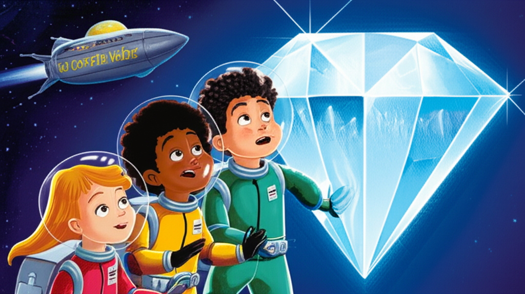 La Aventura Cósmica de los Mini-Astronautas y el Huevo Estelar