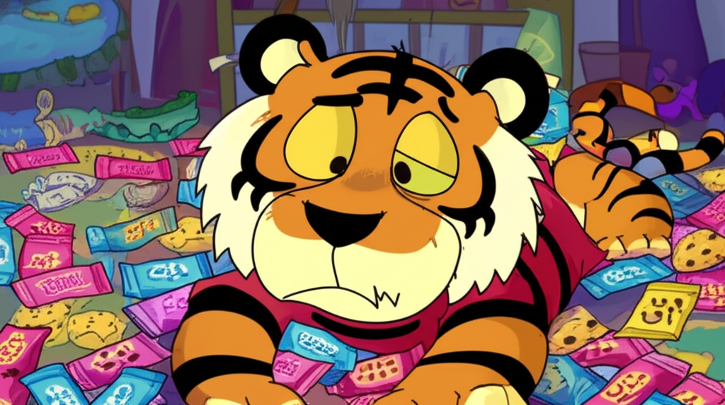 ¡Tito el Tigre y la Aventura de los Vegetales Poderosos!