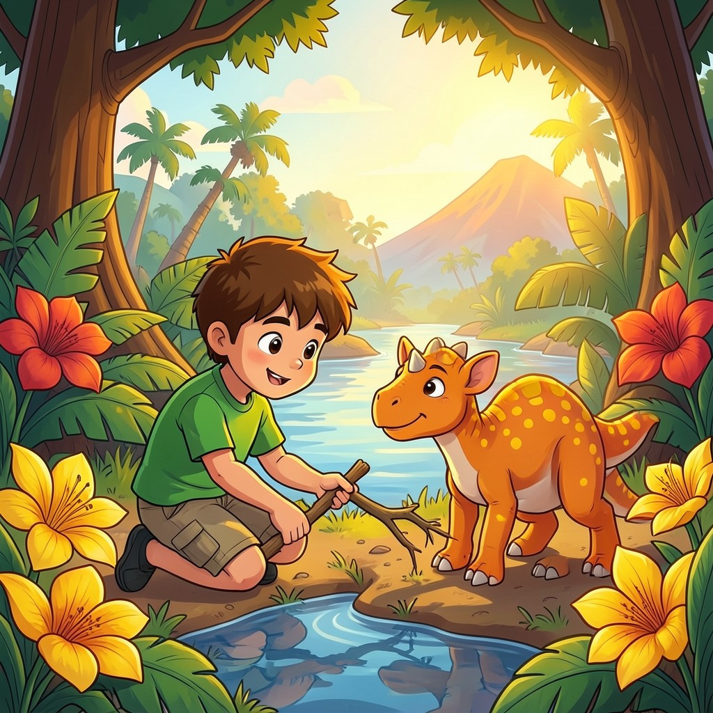 Mateo y el Reino de los Helechos Gigantes - ilustración 1