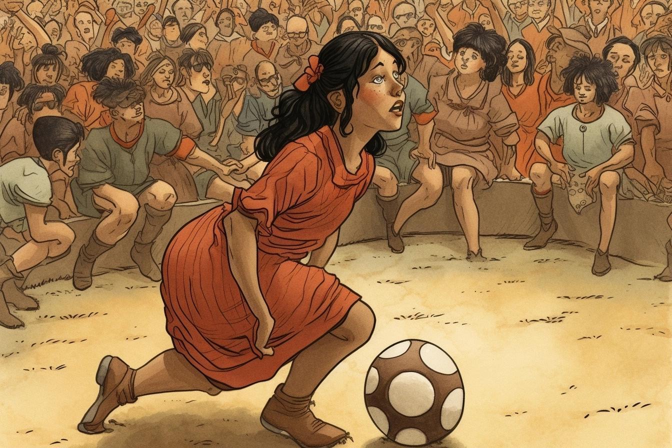 Isabela, la bailarina futbolera