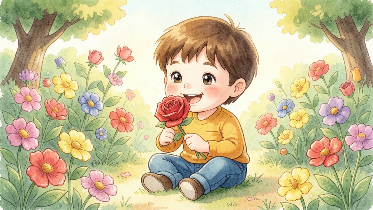 El niño que amaba las flores