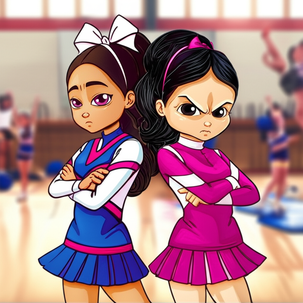 ¡Pompones en Guerra! Emilia y Amparo Aprenden a Volar Juntas