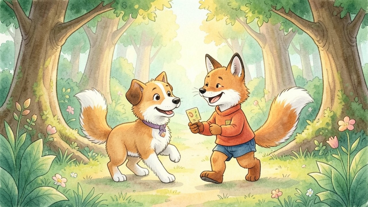 El perro y el zorro: Una fábula sobre la amistad y la traición