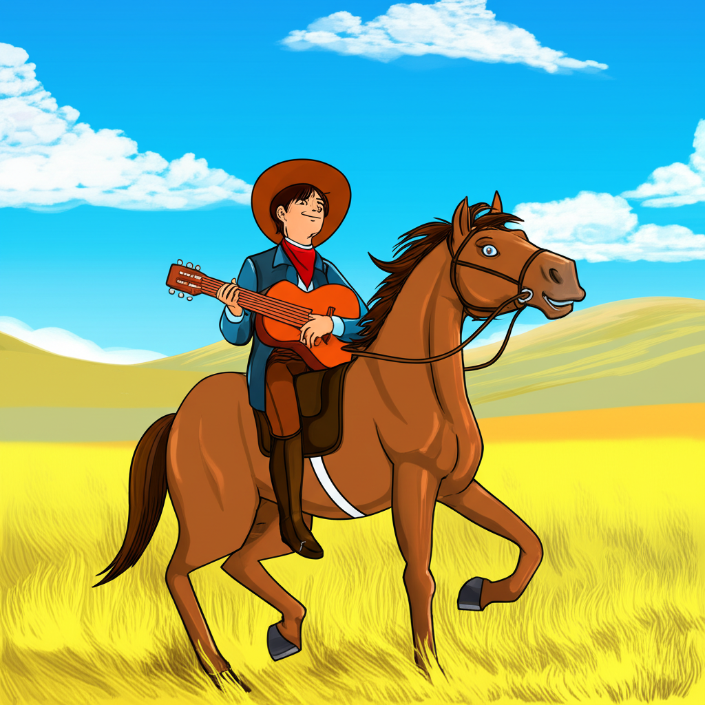 El Caballo Poeta y el Gaucho Cantor