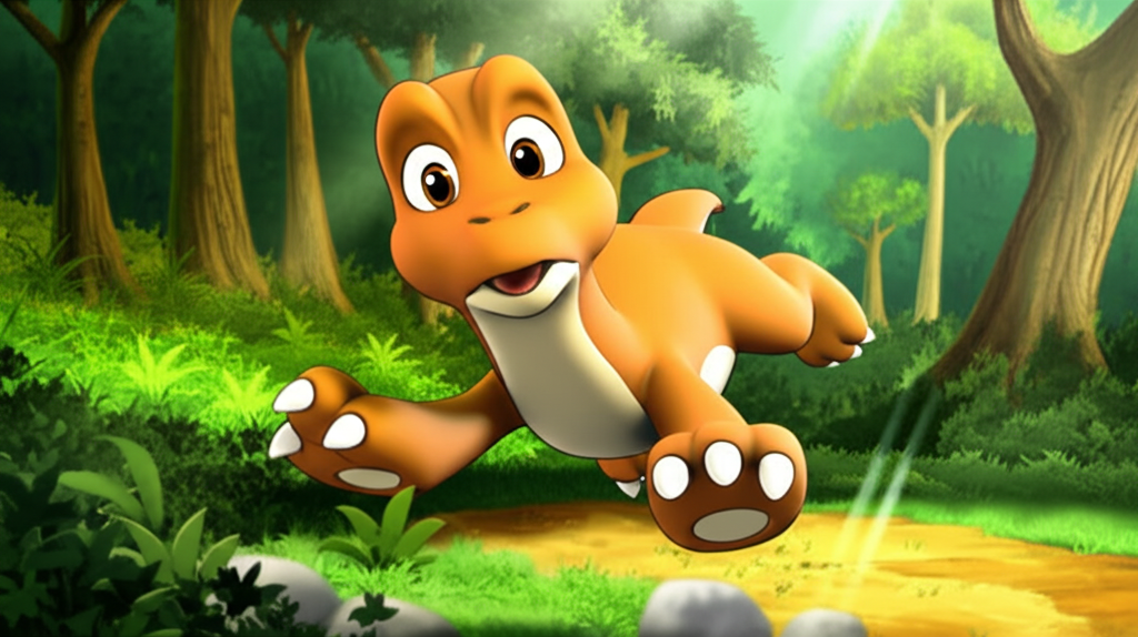 Dino Desastre: El Dinosaurio con la Pata Torcida