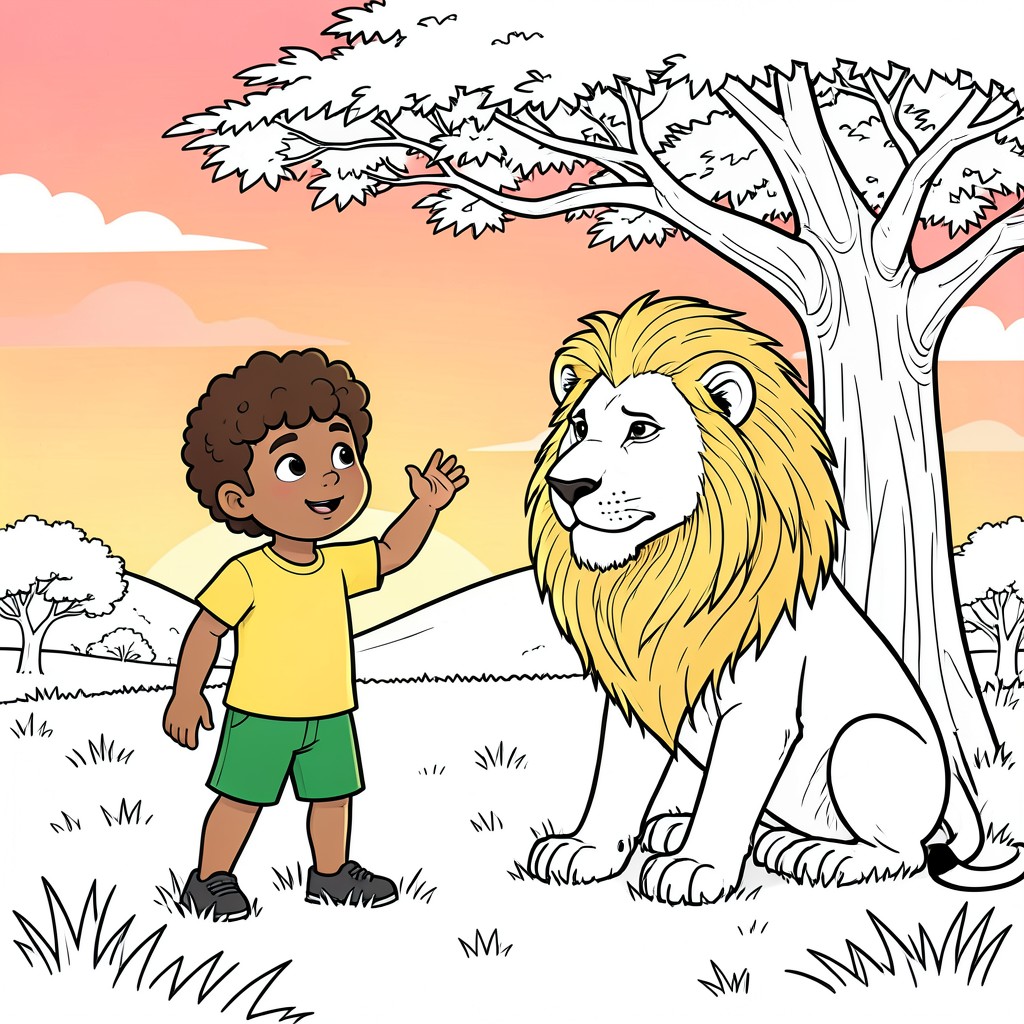 La Gran Aventura de Benicio en el Safari - ilustración 2