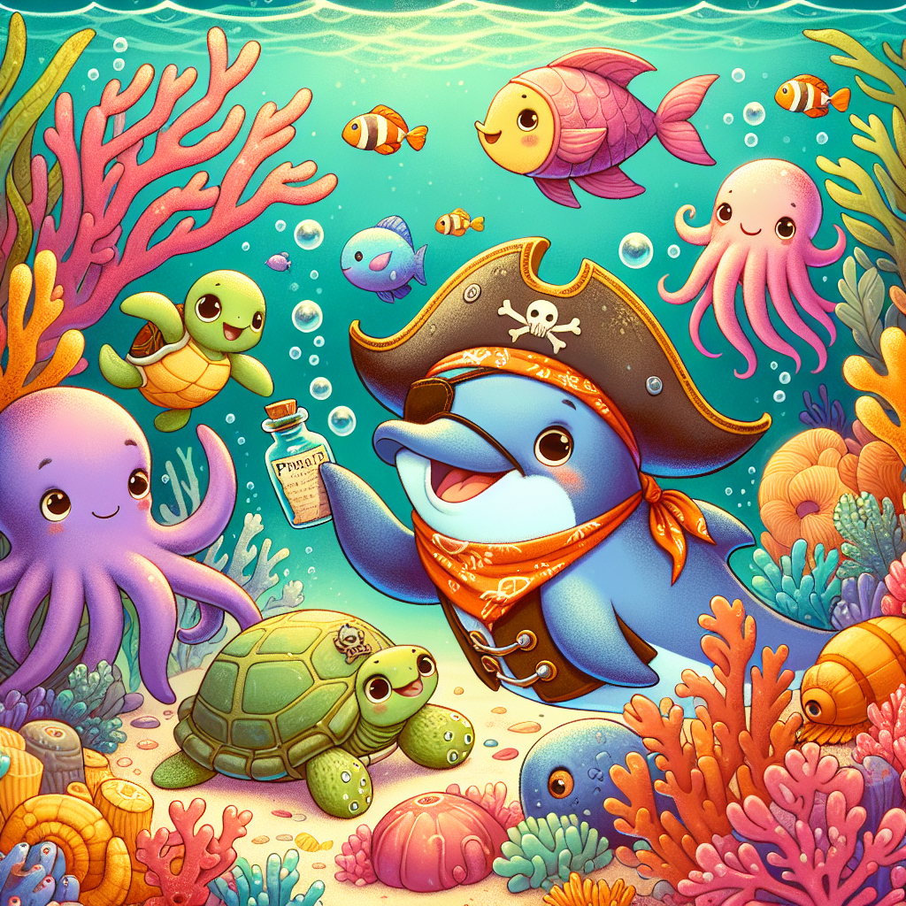 Las Aventuras del Capitán Delfín y sus Amigos del Mar