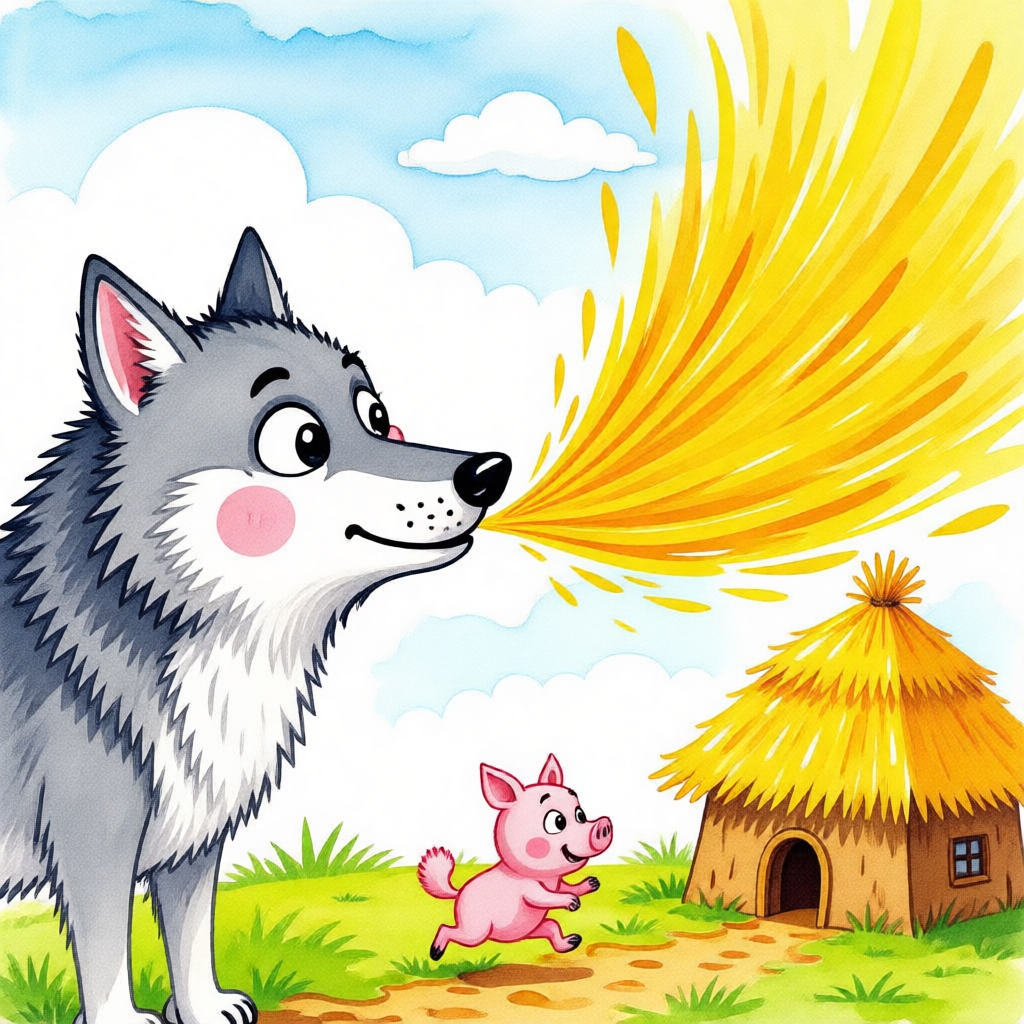 El Resguardo del Bosque: La Historia de los Tres Hermanos Cerditos - Illustration 1