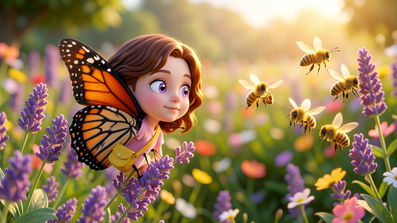 El Vuelo de las Mil Palabras: Beatriz y el Secreto del Zumbido