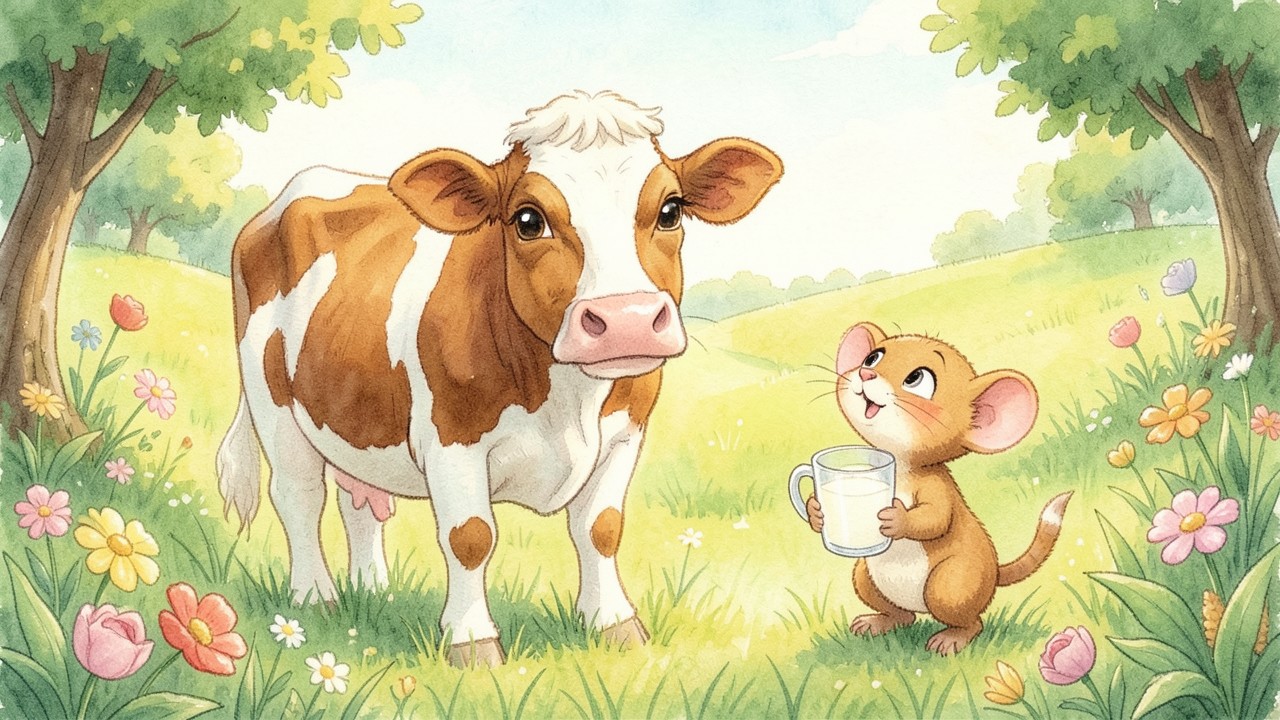 La Vaca Leche y el Goloso