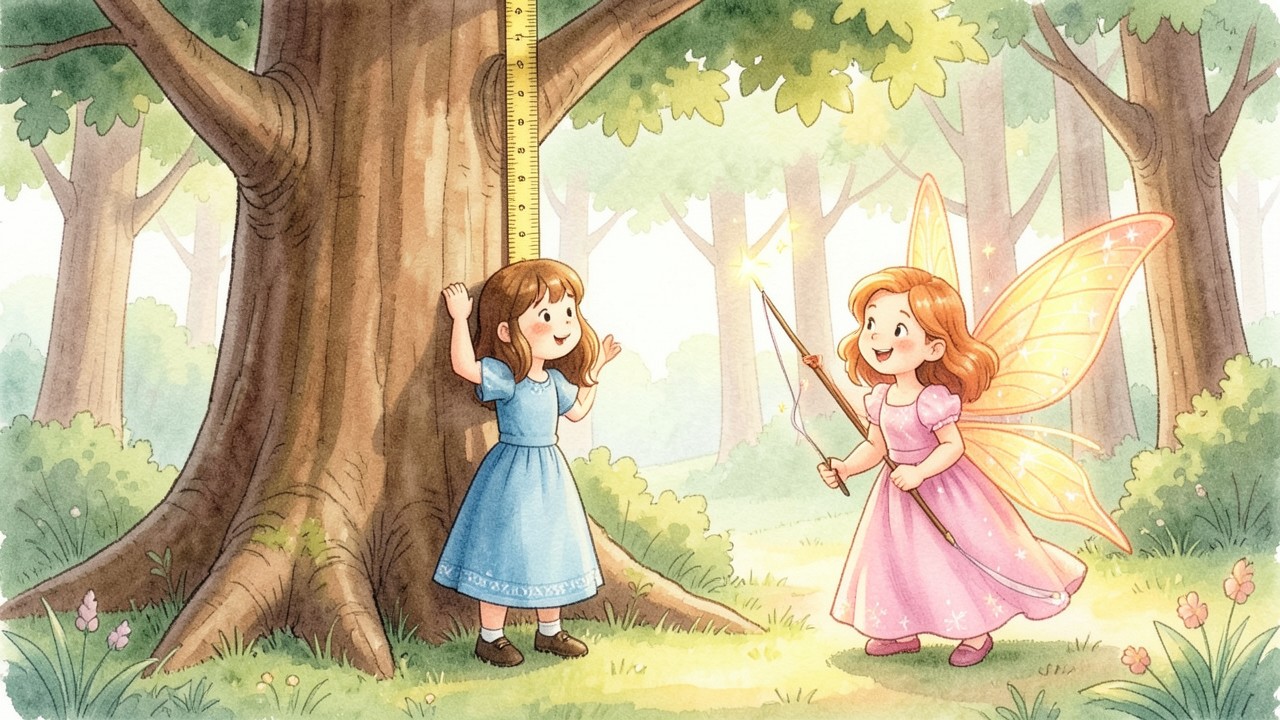 Las Aventuras de Medida y su Amiga, la Matemática