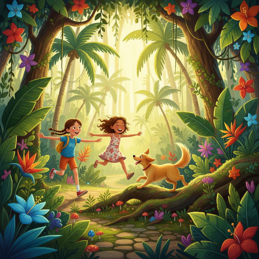 Lidia, Alia y el Gran Rescate de la Selva Esmeralda