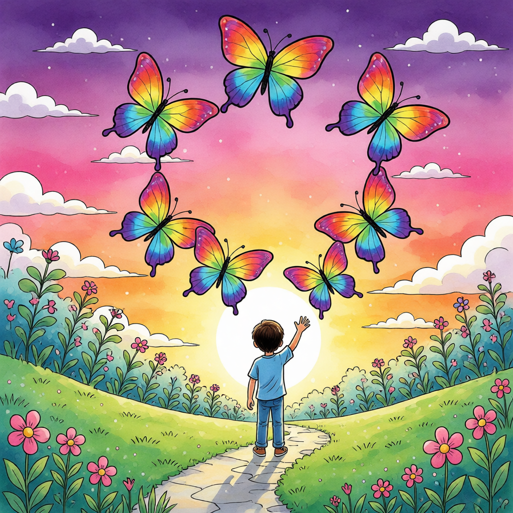 El Baile de las Mariposas Numeradas - ilustración 2