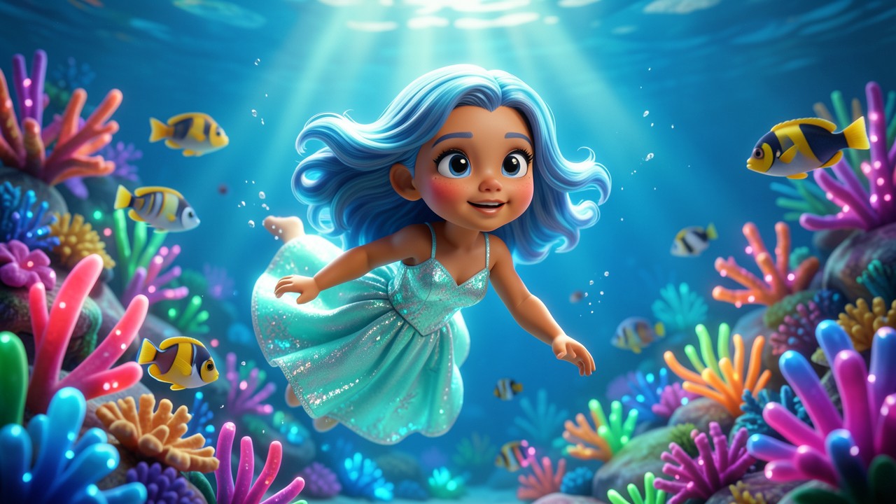 Marina y el Gigante de Plástico: El Rescate del Reino de Coral