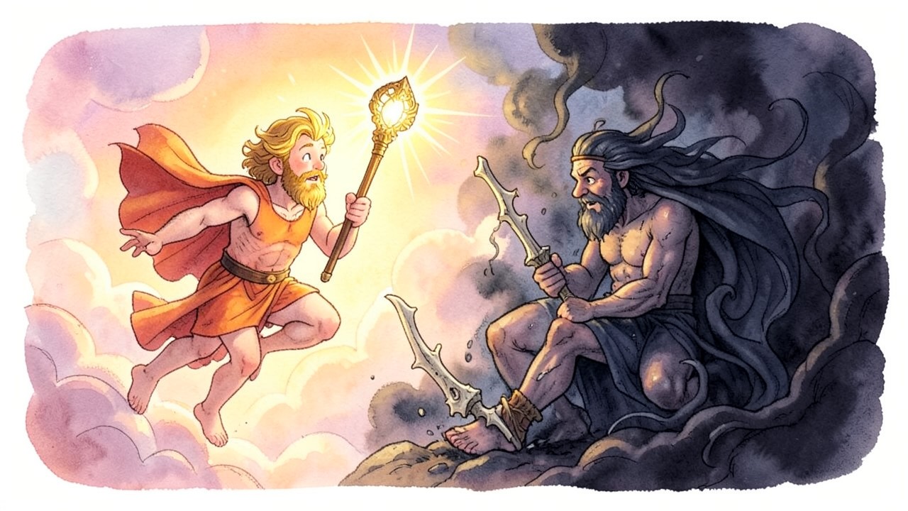 El Enfrentamiento entre Hades y Zeus