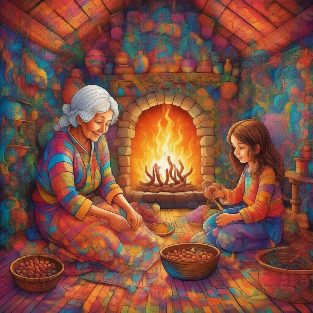 Rayén y el Regalo de la Madre Tierra - 삽화 1