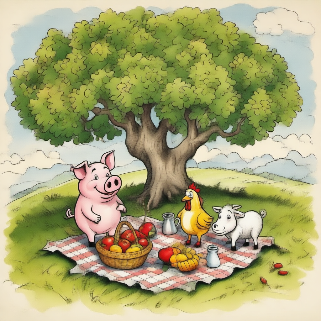 El Gran Pícnic de la Ovejita Lola y sus Amigos - ilustración 1