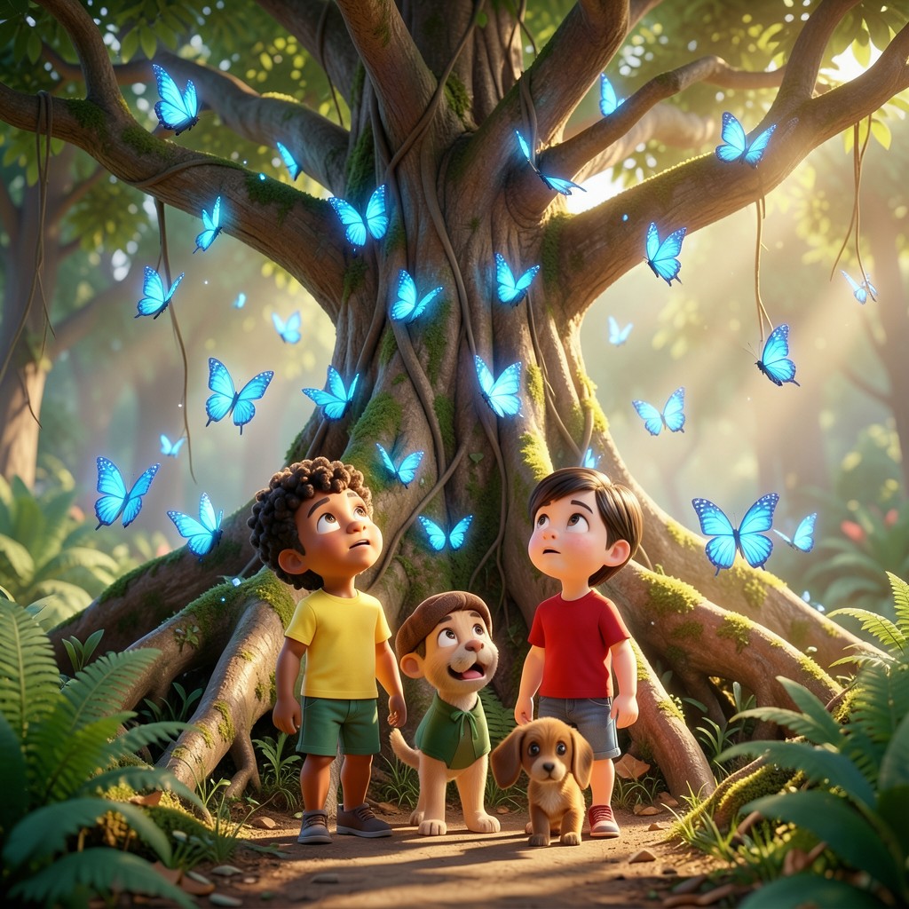 El Secreto del Gran Árbol de las Mariposas de Azur - ilustración 2
