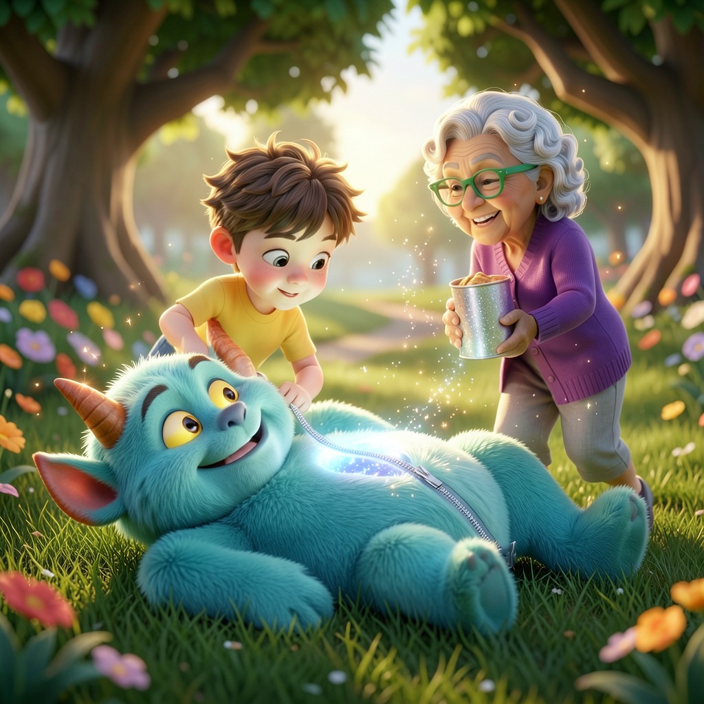 El Gran Rescate de la Abuela Rosa y el Monstruo de los Tres Ojos - ilustración 2