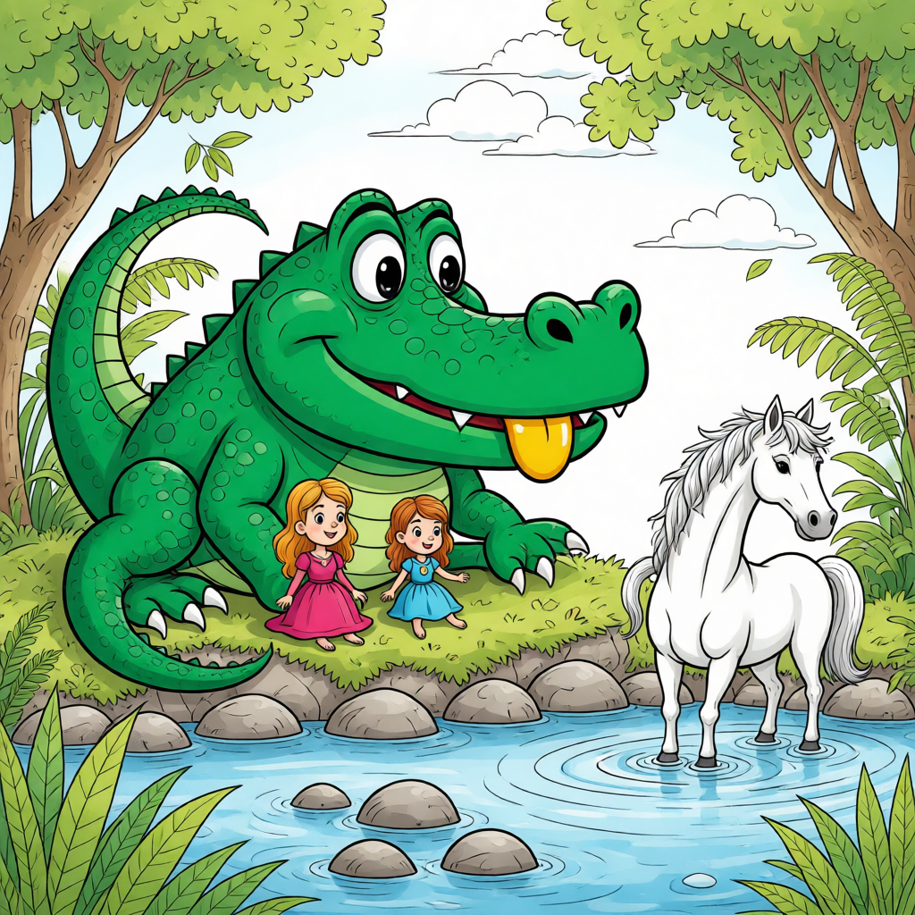 El Secreto del Castillo de Cristal y el Yacaré Sabio - ilustración 2