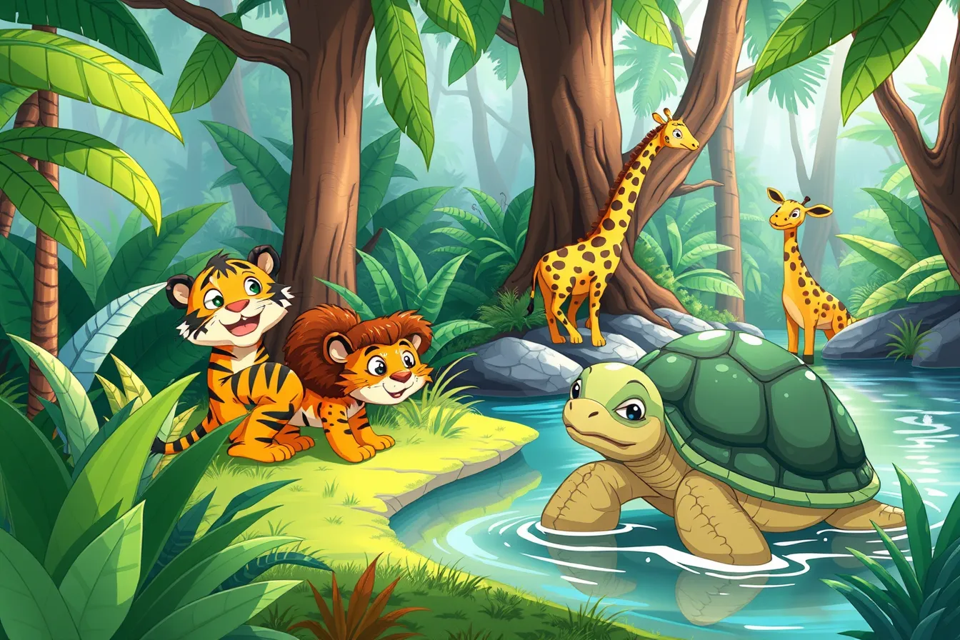Jacinto el Tigre y la Sabiduría de la Tortuga