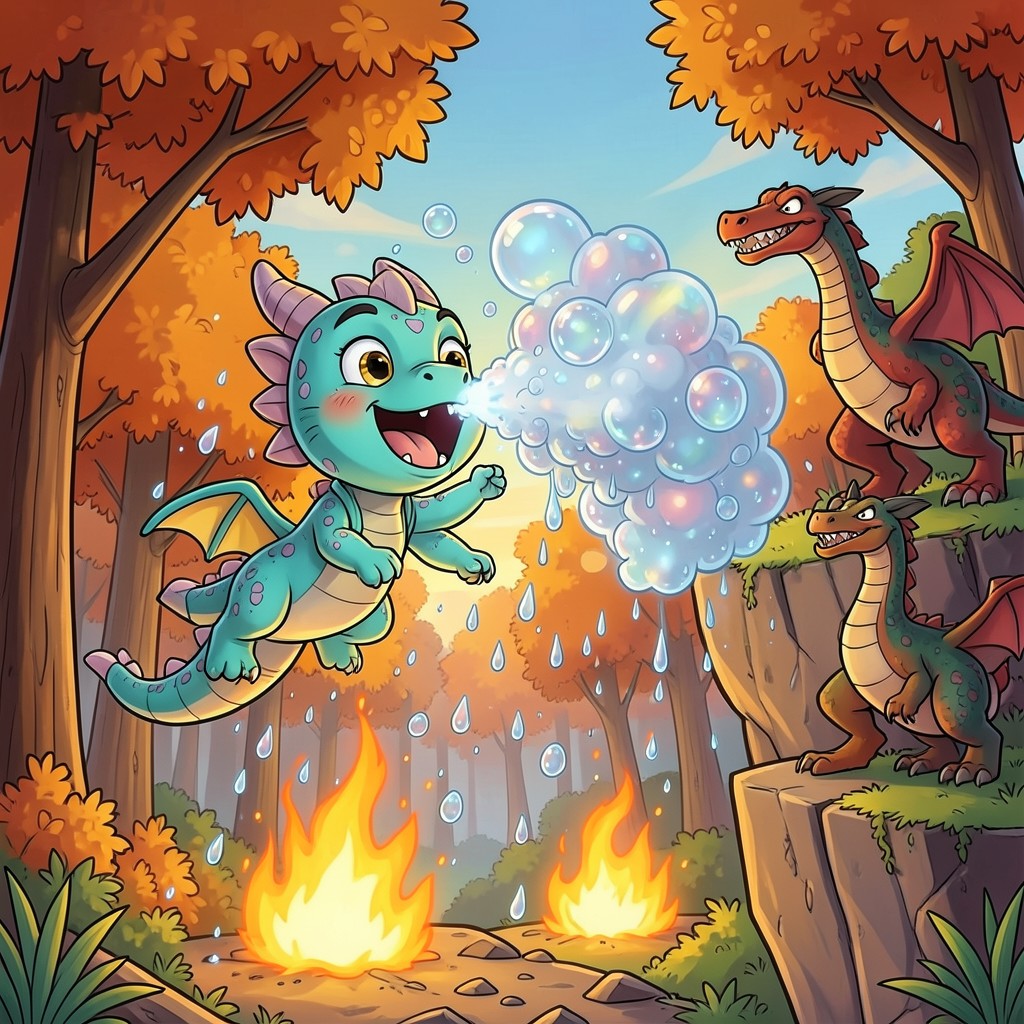 Burbujo: El Pequeño Héroe de las Pompas de Cristal - ilustración 2