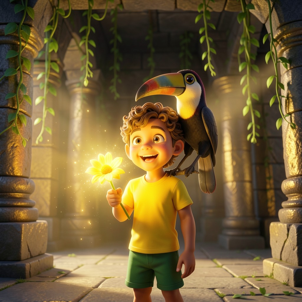 Mateo y el Despertar de la Selva Dorada - ilustración 2
