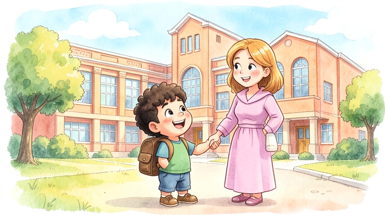 El Primer Día de Escuela de Pedrito