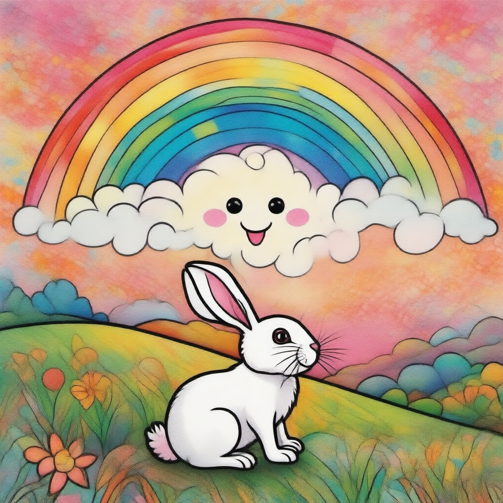 Luna y el Secreto de la Nube de Colores - illustratie 2